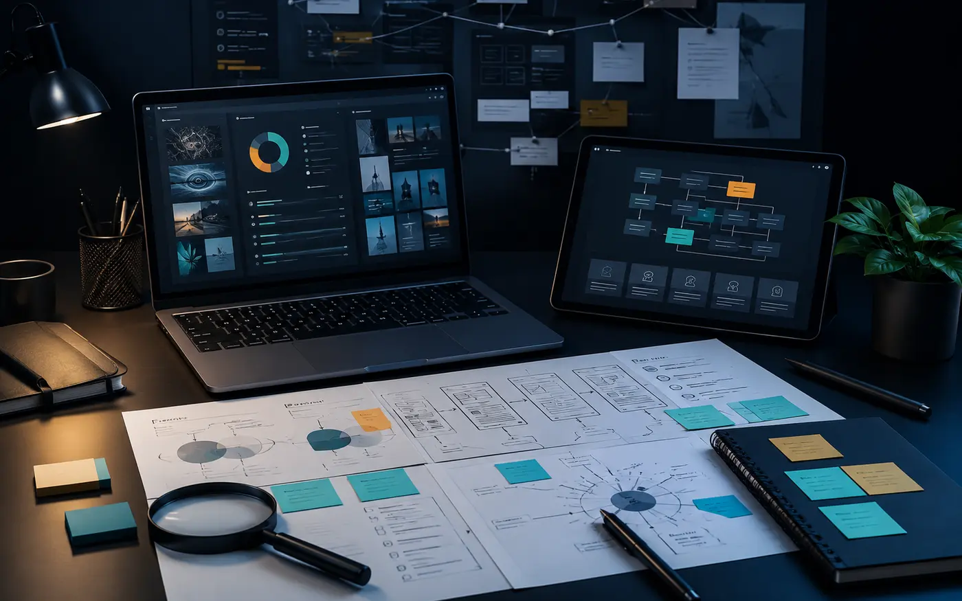 Digital diagnosis workshop with journey mapping, priorities and implementation notes